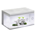 Load image into Gallery viewer, Harmony Premium All-in-One Aquatic Tank by Clairnara - iF Design Award Winning 10 Gallon Aquarium with Premium LED Light Patented Filtration System and Ultra-Quiet Water Pump - White - from For Animals, With Love