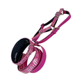 Bild in Galerie-Betrachter laden, Pavé Pink Iridescent Snake 3-Inch Collar, Leash & Harness Set by Allysa Payne Beverly Hills