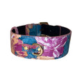 Load image into Gallery viewer, Floral Print Italian Leather Classic Collar by Allysa Payne Beverly Hills