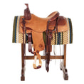Load image into Gallery viewer, Mayatex Iron Horse 1425-9 Saddle Blanket 36 by 34 New Zealand Wool Premium High Quality by Mayatex