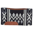 Load image into Gallery viewer, Mayatex Phoenix Contoured Blanket Top Felt Saddle Pad 38x34 Black by Mayatex