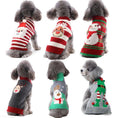 Load image into Gallery viewer, Pet dog clothes christmas pompom christmas small, showcasing festive designs and perfect for holiday outfits.