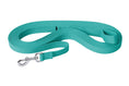 Load image into Gallery viewer, Weaver Leather Flat Cotton Lunge Line Turquoise 1 x 30 - from For Animals, With Love