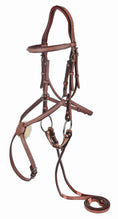 Charger l'image dans la visionneuse de la galerie, Laureate by Henri de Rivel Figure 8 Bridle with Rubber Reins - from JPC Equestrian