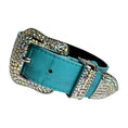 Charger l'image dans la visionneuse de la galerie, Tiffany Collection Turquoise Embossed Collar by Allysa Payne Beverly Hills