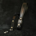 Load image into Gallery viewer, The all Black "Eros" collar 2.5 inch wide - Pet Collars & Harnesses from Bestia Dog Gear