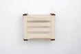 Bild in Galerie-Betrachter laden, Enclosed Cat Bed - Cat Wall Cubby, beige fabric with wood frame.