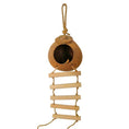 Load image into Gallery viewer, EcoLuxe Natural Coconut Bird Nest Parrot Climbing Toy 6 Cm Scale by Sell My Stuff