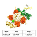 Bild in Galerie-Betrachter laden, Non-Toxic Eco-Friendly Wood Parrot Nibble Toy With Colorful Beads by Sell My Stuff