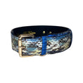 Load image into Gallery viewer, Stunning Blue Snake Classic Collar 14-19 Inch by Allysa Payne Beverly Hills
