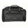 Load image into Gallery viewer, Mr. Peanut's Gold Series Mini Expandable V3.0 Pet Carrier, black fabric with mesh vents and front pocket