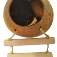 Load image into Gallery viewer, EcoLuxe Natural Coconut Bird Nest Parrot Climbing Toy 6 Cm Scale by Sell My Stuff
