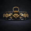 Load image into Gallery viewer, The ''Midas'' Collar Gold - Pet Collars & Harnesses from Bestia Dog Gear