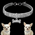 Load image into Gallery viewer, Bling Rhinestone Dog Collar Crystal Puppy Chihuahua Pet Dog Collars Leash For Small Medium Dogs Cats by My Store
