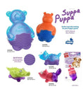 Cargar la imagen en la vista de la galería, Noisy Puppy Molar Teether Durable TPR Toy by For Animals, With Love