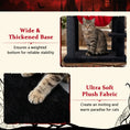 Load image into Gallery viewer, 51-inch Gothic multi-level cat tree with spider toy and hammock by DirectDeals