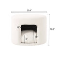 Bild in Galerie-Betrachter laden, Beige pet-friendly ottoman with removable cushion and hidden pet nook