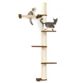Bild in Galerie-Betrachter laden, The Crow's Nest wall cat condo with rope scratcher and hammock for 2 kittens, Catastrophic Creations