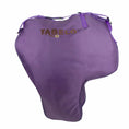 Load image into Gallery viewer, Tabelo Premium Western saddle carrying case in purple with TABELO embroidery