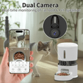 Carica l'immagine nel visualizzatore della galleria, 1080P Smart Pet Feeder with Camera - from For Animals, With Love