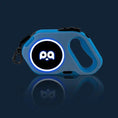 Gallery viewerに画像を読み込む, Flexi Automatic Retractable Dog Leash 5m With Bright LED Light For Small Medium Dogs Walking Running Safe Night Gear by Pawpampered