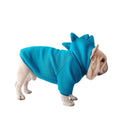 Carica l'immagine nel visualizzatore della galleria, Pet Zen fleece hoodie for dogs, solid blue