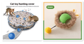 Charger l'image dans la visionneuse de la galerie, PurrPlay Automated Self-Rolling Cat Toy Ball Keeps Cats Entertained by For Animals, With Love