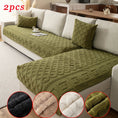 Load image into Gallery viewer, L-shaped couch cover by topspet, 2-piece green heavy-duty waterproof dog sofa protector