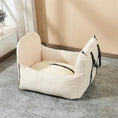 Load image into Gallery viewer, Outbound Travel Portable Car Pet Nest beige fabric with carry handles by Sell My Stuff