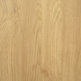 Load image into Gallery viewer, Close-up of the Natural wood-grain finish on The Curator Cat Bookshelf