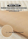 Load image into Gallery viewer, Luxurious rabbit fur sofa slipcover by topspet, light grey with anti-slip back