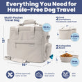 Cargar la imagen en la vista de la galería, The Original Doggy Bag™ Dog Travel Bag for Supplies by Rubyloo