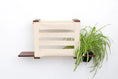Bild in Galerie-Betrachter laden, Deluxe Cat Cubby Bed cat condo in beige fabric with a wooden frame