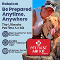 Bild in Galerie-Betrachter laden, Pet First Aid Kit for Dogs & Cats with Vet-Approved Essentials by Rubyloo