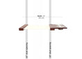 Charger l'image dans la visionneuse de la galerie, Cat Hammock by Catastrophic Creations, wall-mounted raised cat furniture with a wooden platform and two bowls