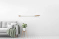 Charger l'image dans la visionneuse de la galerie, Dog Proof Cat Feeder wall-mounted raised with wooden brackets and metal bowl