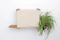 Bild in Galerie-Betrachter laden, Deluxe Cat Cubby Bed from Catastrophic Creations, beige fabric with wood frame cat condo.