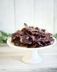 Load image into Gallery viewer, Turkey Gizzard (ABF) Thin Cut from Naked Beasts on a white pedestal plate