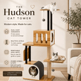 Load image into Gallery viewer, The Hudson Cat Tower