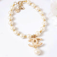 Bild in Galerie-Betrachter laden, Princess Pearl Elegant Dog Cat Necklace Sparkling Crown Pearl Charm by Jane's Pet Boutique