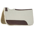 Bild in Galerie-Betrachter laden, MT10031FBP Natural 1in 31x30 Felt Fleece Bottom Roper Saddle Pad by Mayatex