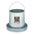 Load image into Gallery viewer, Miller Galvanized Hanging Chicken Feeder 12 lb Metal Poultry Feed Dispenser by Paw and Tail Supply