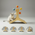 Bild in Galerie-Betrachter laden, FelineFlow Premium Interactive Ferris Wheel Cat Scratcher For Kitten And Adult Cats by Midfox