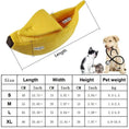 Load image into Gallery viewer, Premium Banana Pet Bed Funny Shaped Soft Warm Dog Cat House Portable by Furr Baby Gifts