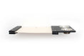 Charger l'image dans la visionneuse de la galerie, Dog Proof Cat Feeder wall-mounted raised cat hammock with beige plank and two stainless bowls