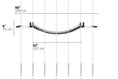 Charger l'image dans la visionneuse de la galerie, Double Cat Hammock and Climbing Bridge Combo cat bridge by Catastrophic Creations; curved rope bridge with platforms