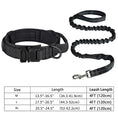Bild in Galerie-Betrachter laden, Military Tactical Dog Collar Leash Set Heavy Duty Adjustable Nylon by Whisker House