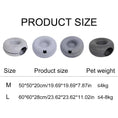 Bild in Galerie-Betrachter laden, Whisker House Felt Donut Cat Bed Dual Purpose Cat Tunnel Bed And Hideout Modern Sleep Solution For Indoor Cats by Whisker House