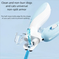 Load image into Gallery viewer, Whisker House professional pet nail clippers with LED light, blue handheld trimmer for dogs and cats.