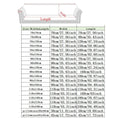 Load image into Gallery viewer, Topspet Black Couch Cover size chart for chairs and sofas with width x length options